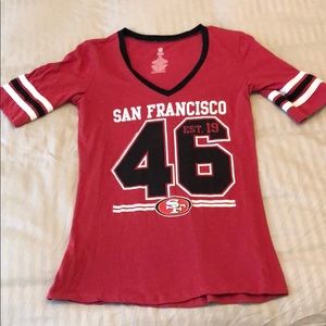 Women’s small 49ers long sleeve T-shirt